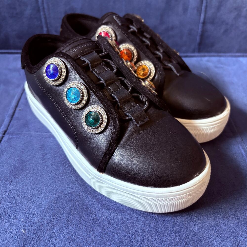 Kurt Geiger London Kids' Mini Laney Octavia sneakers sz 1 Viral